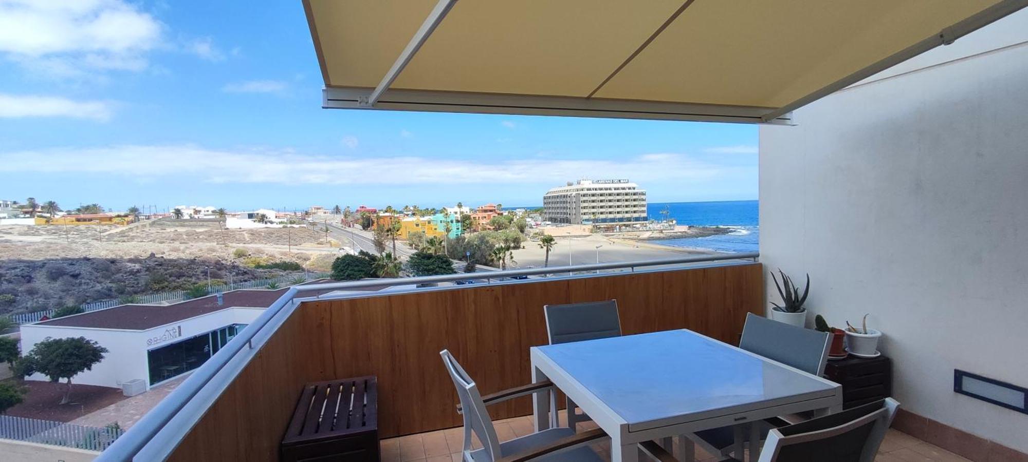 El Medano Beachfront Triplex Penthouse With Pool, Rooftop, Sea View Ngoại thất bức ảnh